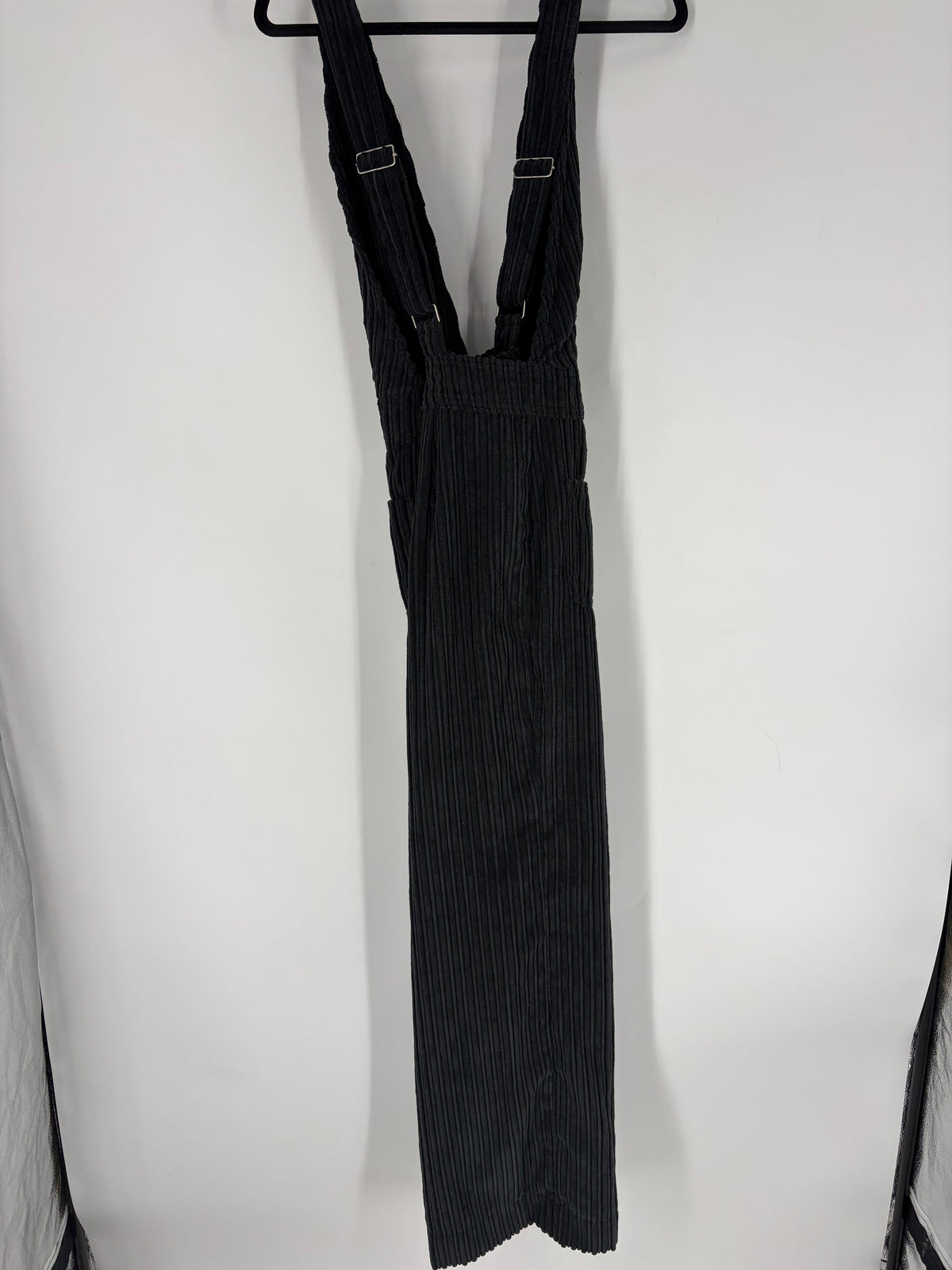 Gray BDG Corduroy Overalls, 8