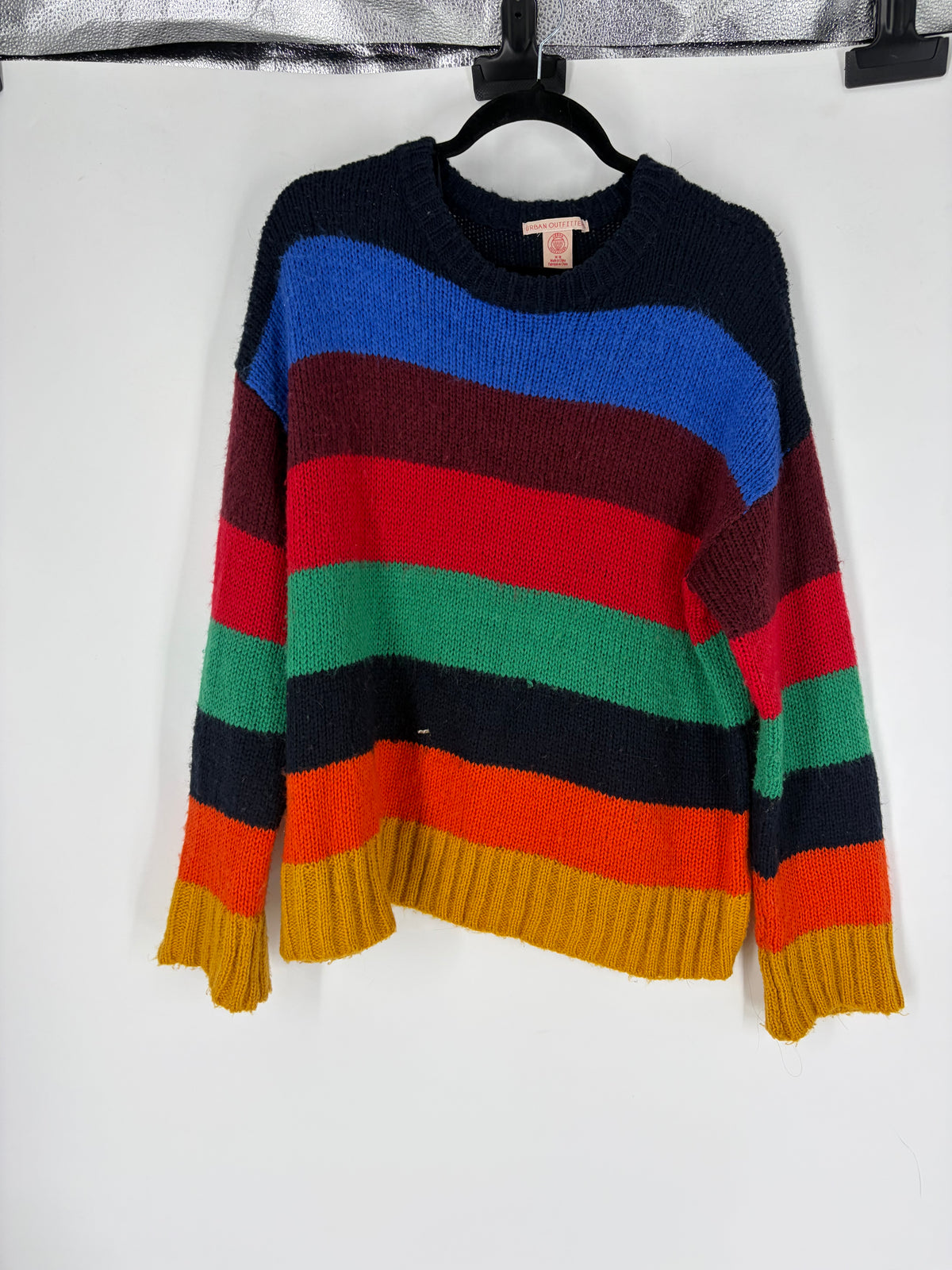 Multi Urban Outfitters Rainbow Knit, M