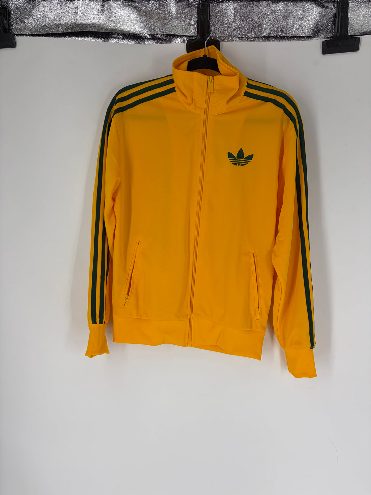 Yellow Adidas Track Jacket, S