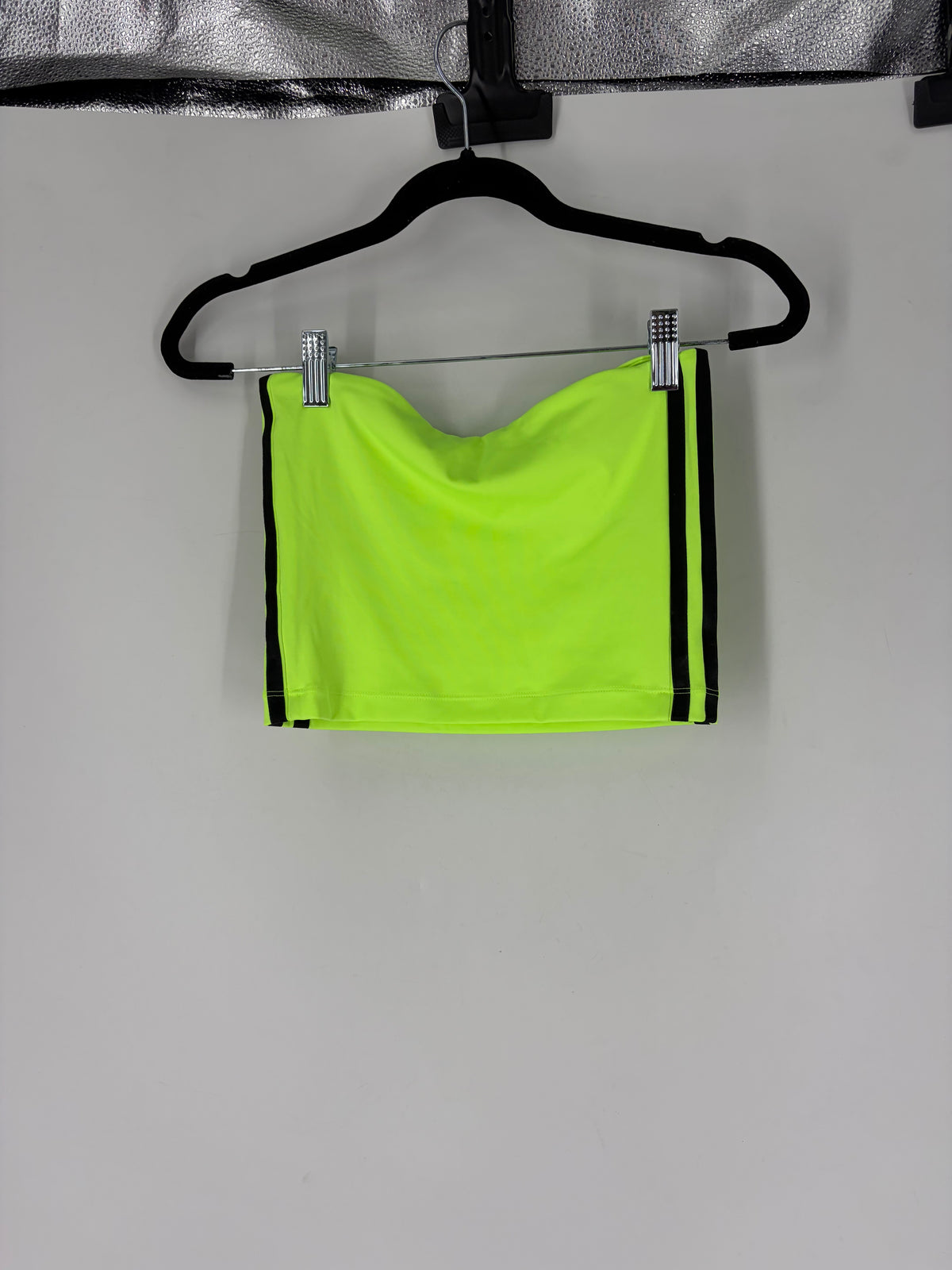 Yellow Adidas Neon Tube Top, XS