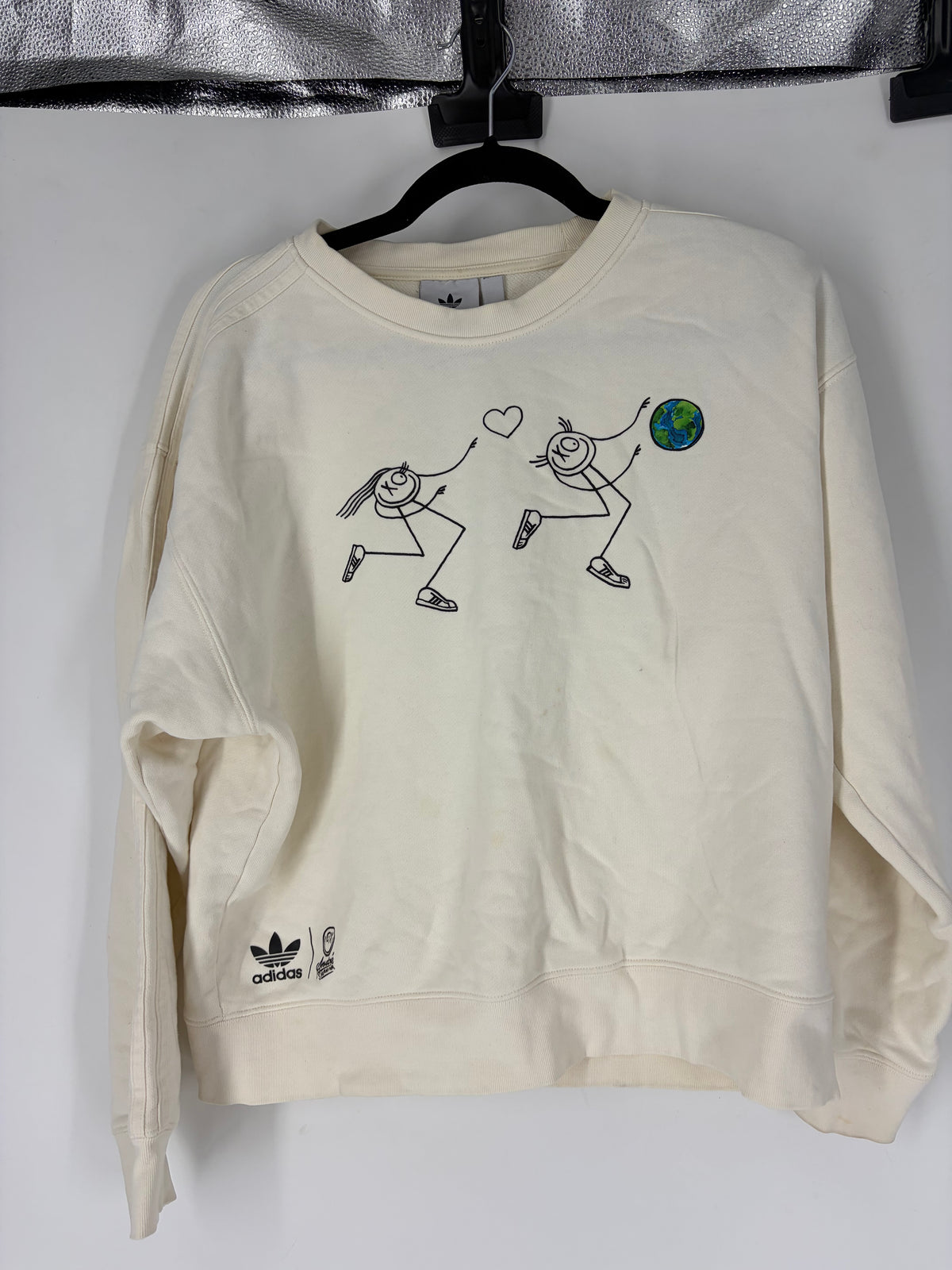 Cream Adidas andre saraiva crewneck, XS