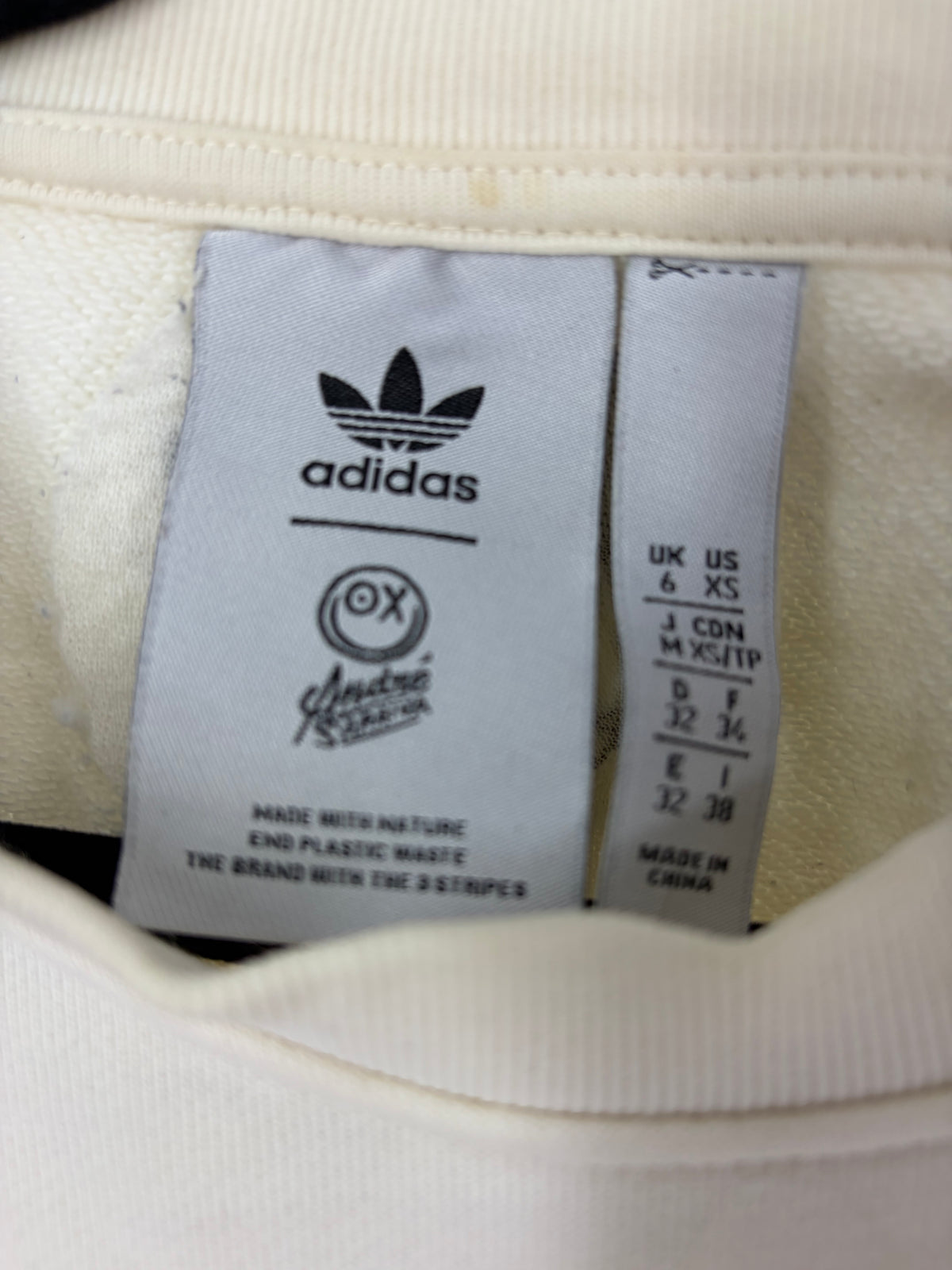 Cream Adidas andre saraiva crewneck, XS