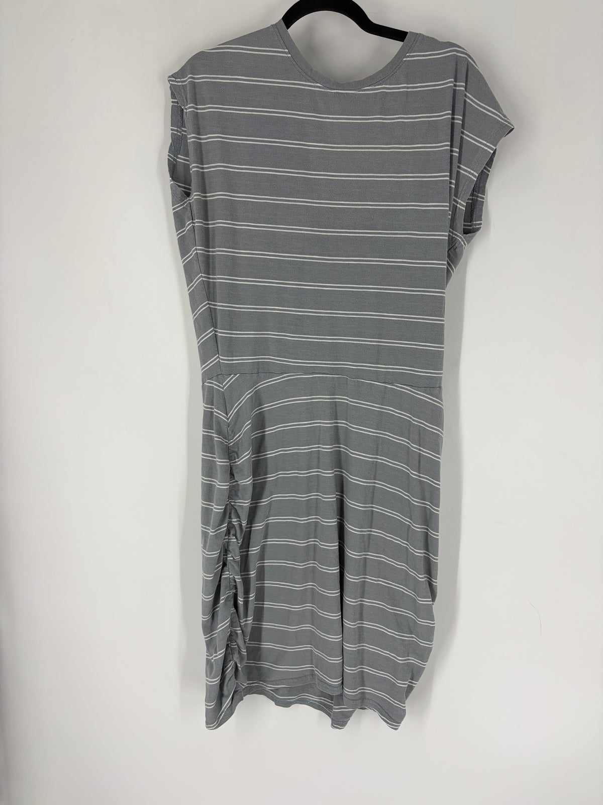 Gray Pact Striped Rshirt Dress, XL