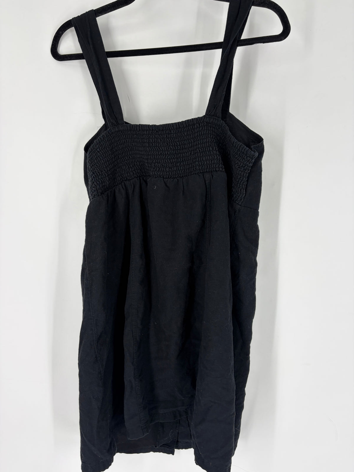 Black American Eagle Button Front Mini, L