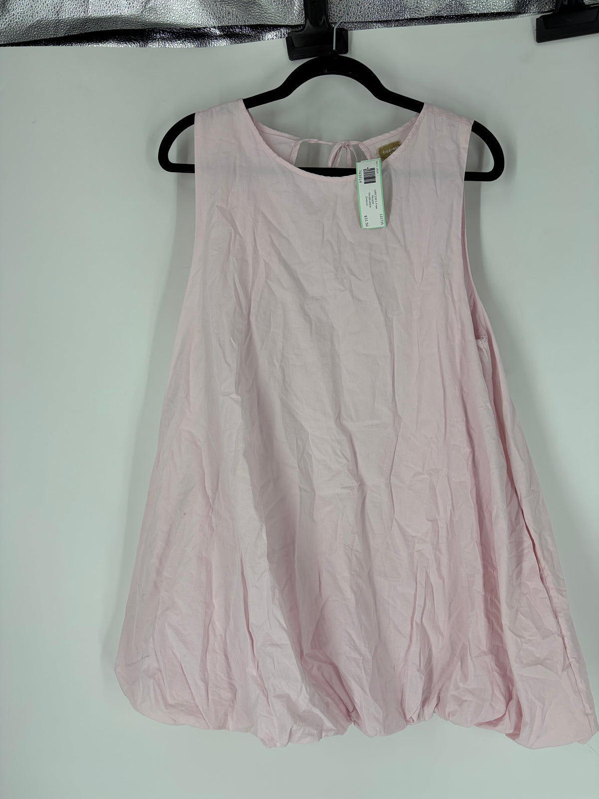Pink Free People Bubble Dress, S