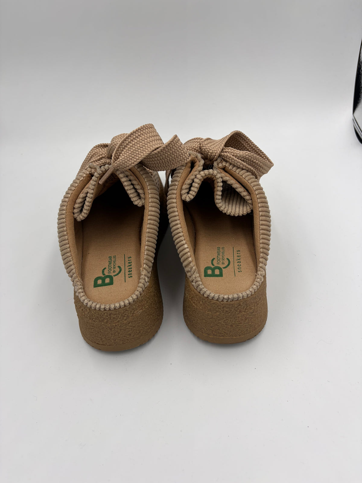 Tan Seychelles Suede Ribbed Mules, 6.5