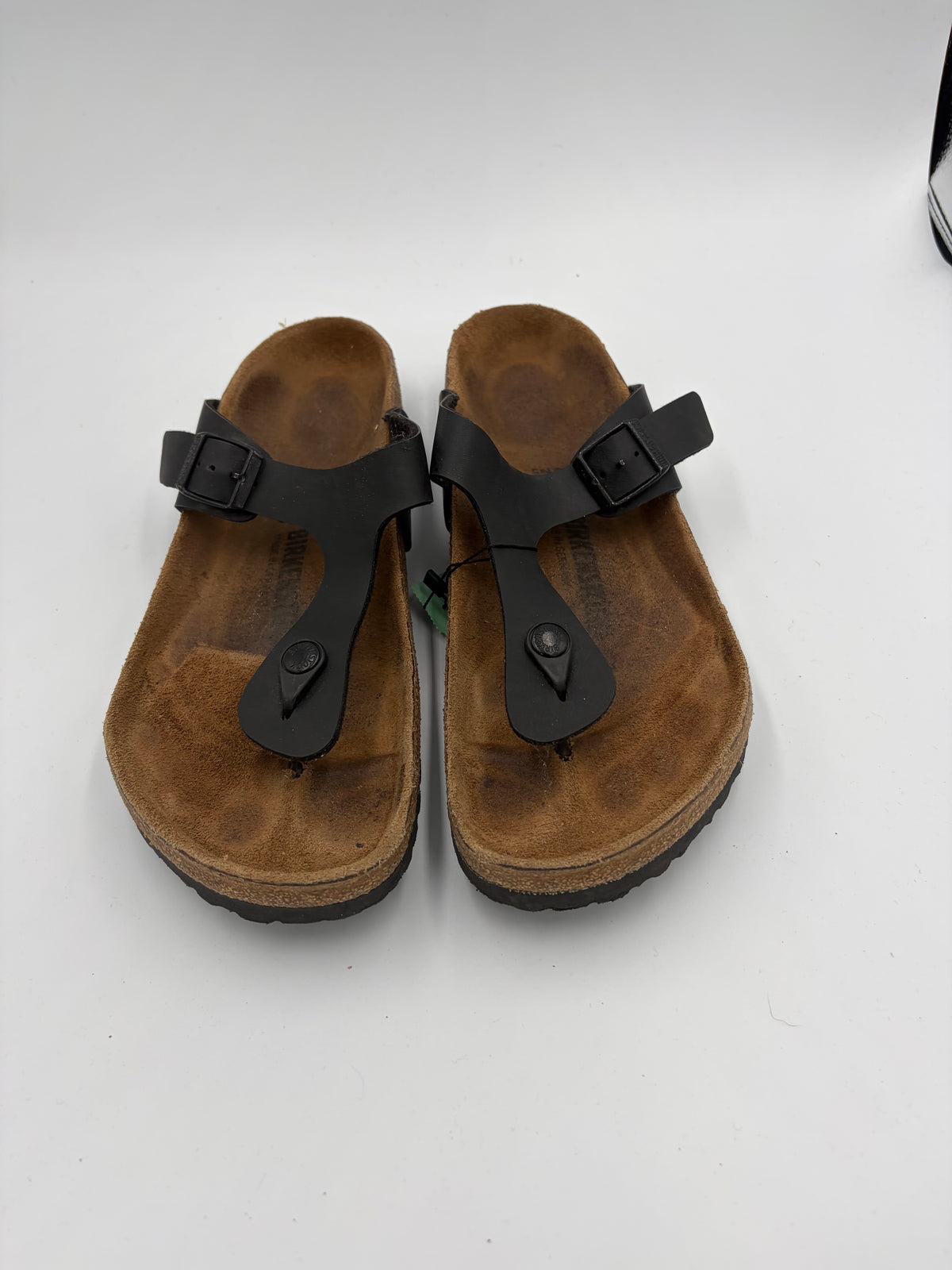 black Birkenstock thong sandal, 42
