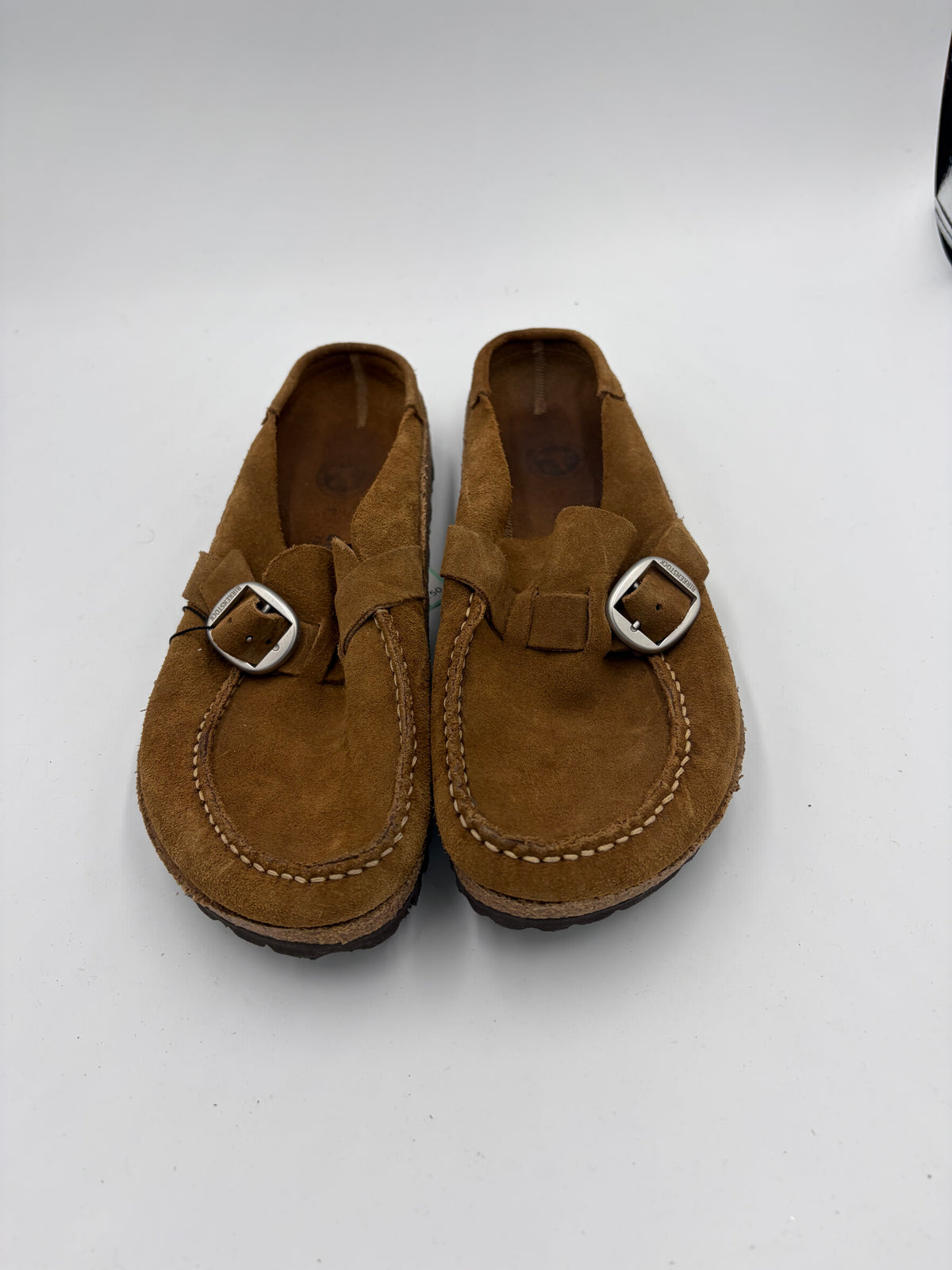 brown Birkenstock suede mocassin, 40