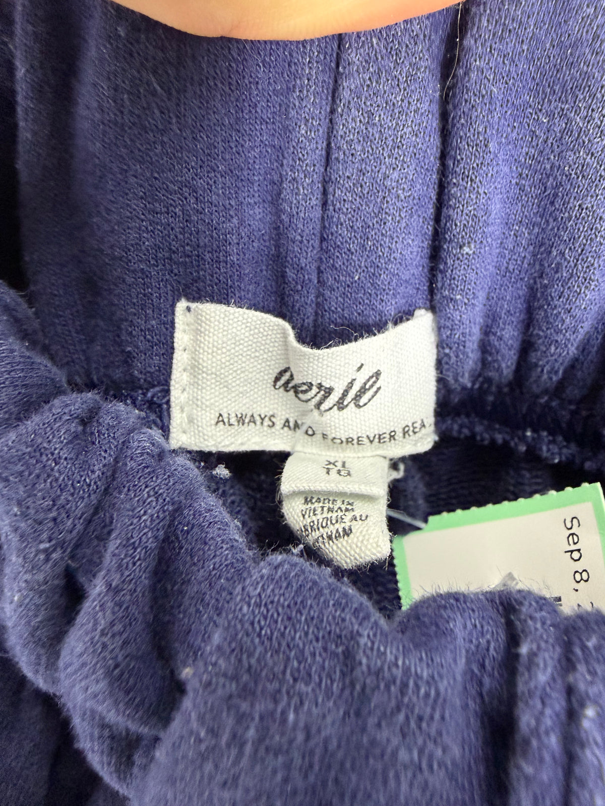Blue Aerie baggy sweats, XL