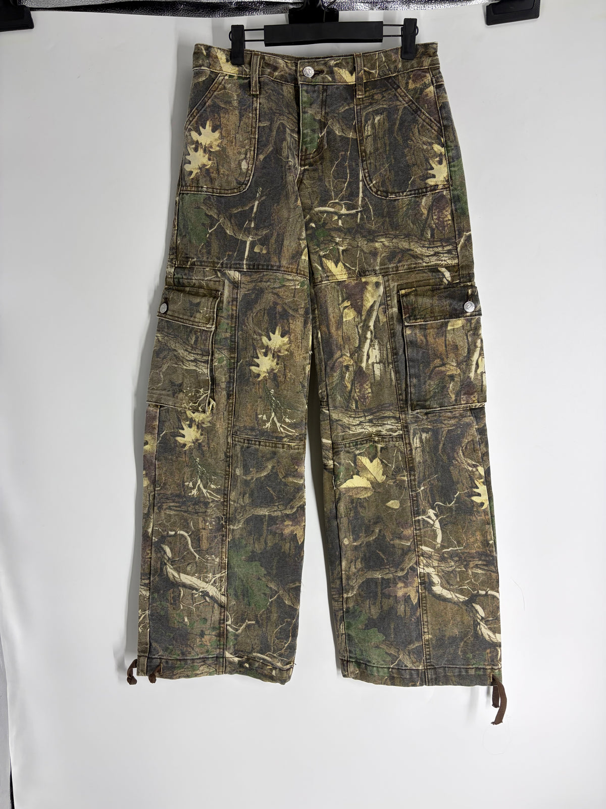 Green Revice Camo Wide Leg, 25
