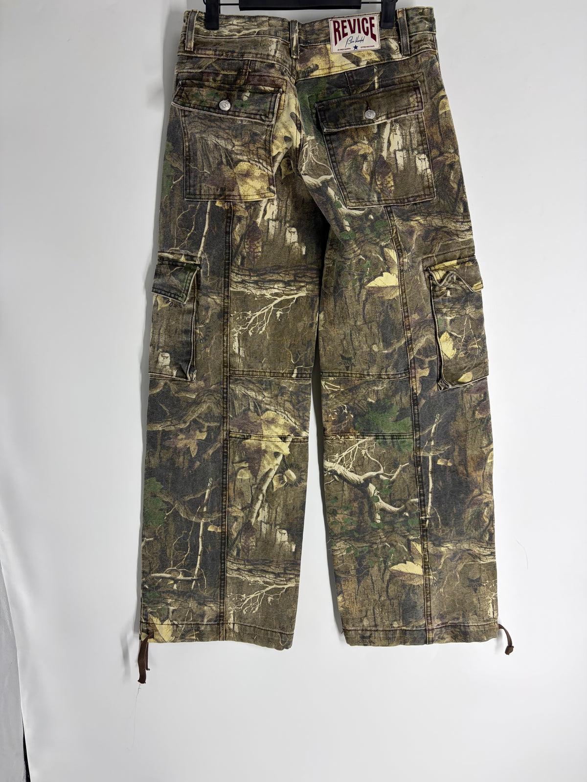 Green Revice Camo Wide Leg, 25