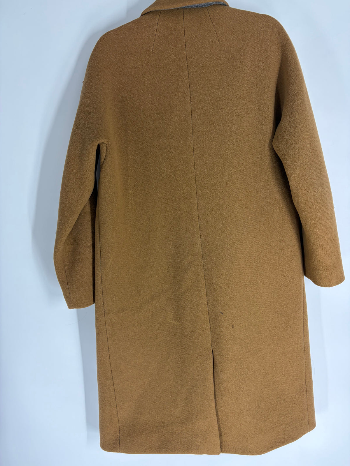 Brown Madewell Long Pea Coat, 4