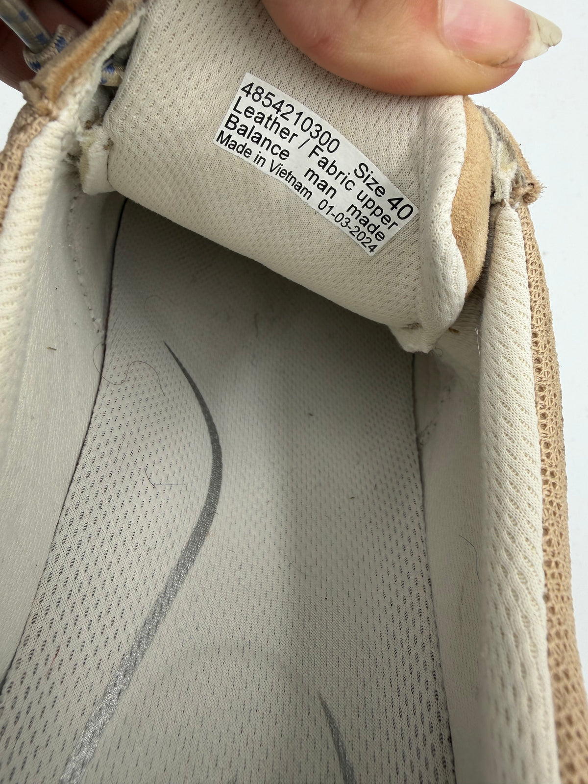 Beige Dansko Elastic Sneakers, 40