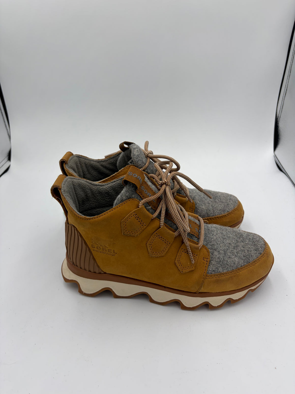 Brown/Grey Sorel Hiking Boots, 7