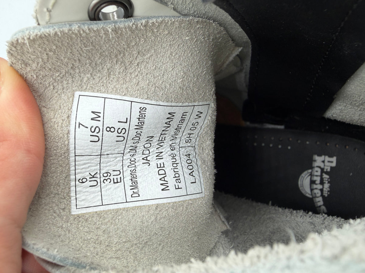 White Dr. Martens Jadon Platform, 7
