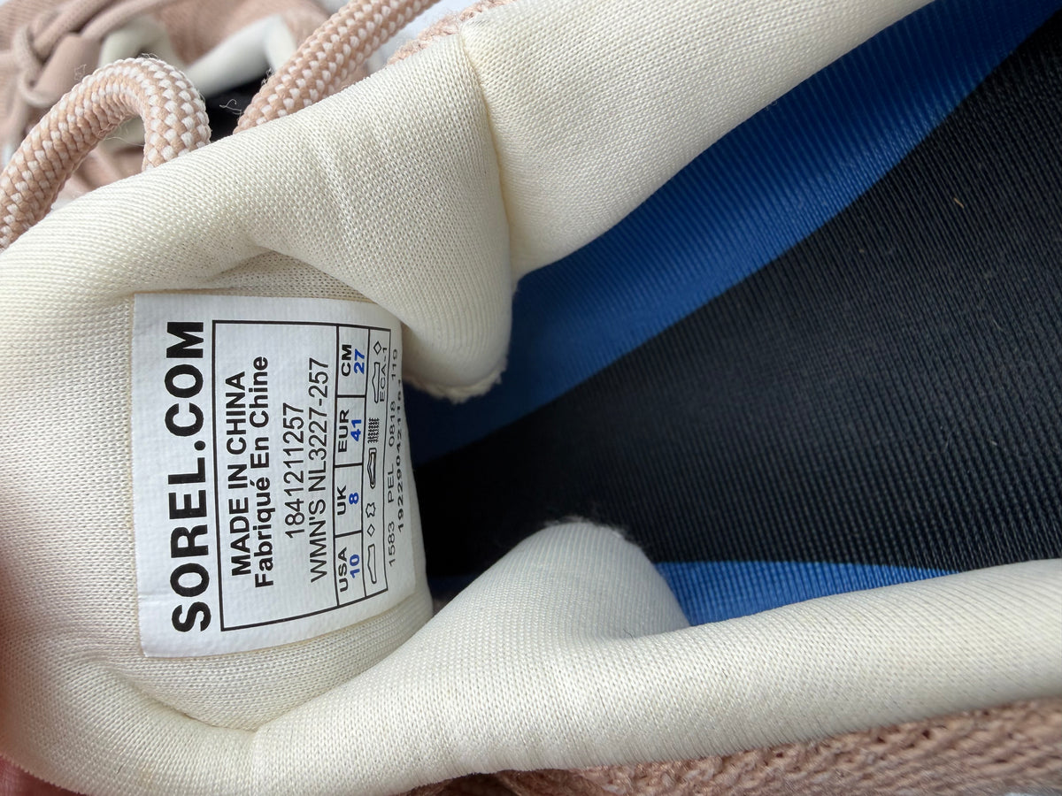 pink Sorel sneakers, 10