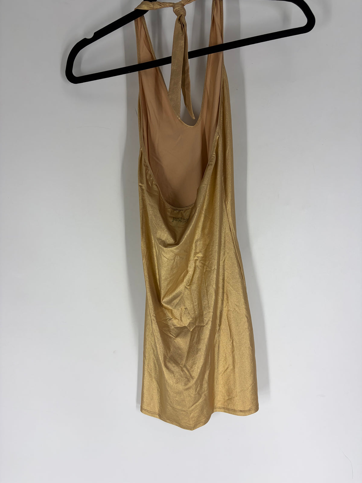 Just Cavalli Halter Metallic Min