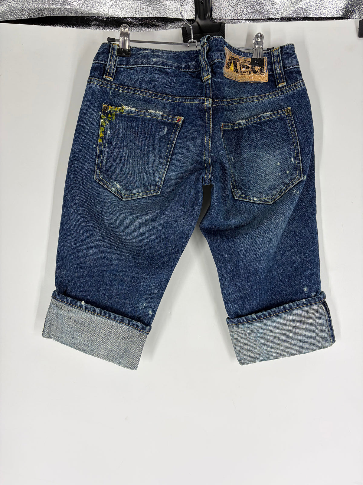 Blue Dsquared2 denim capris, 42
