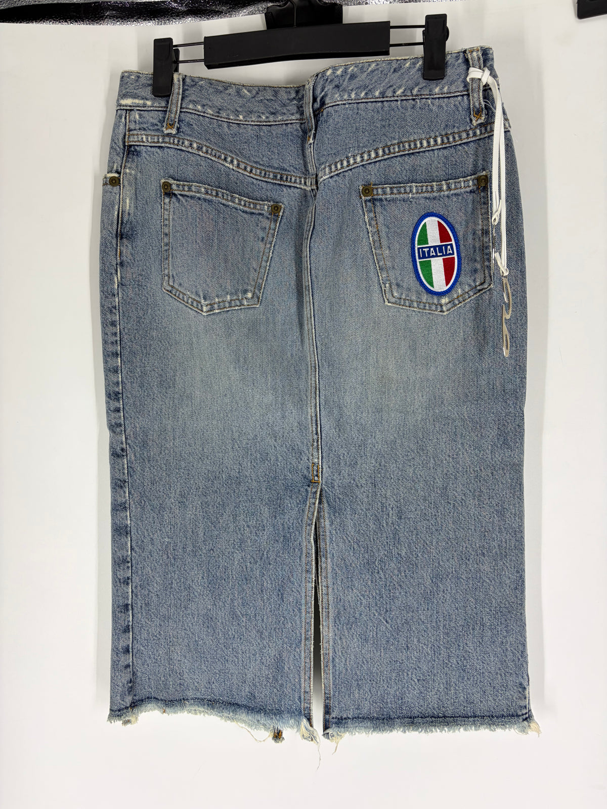 Blue Dolce & Gabbana y2k denim midi, 40
