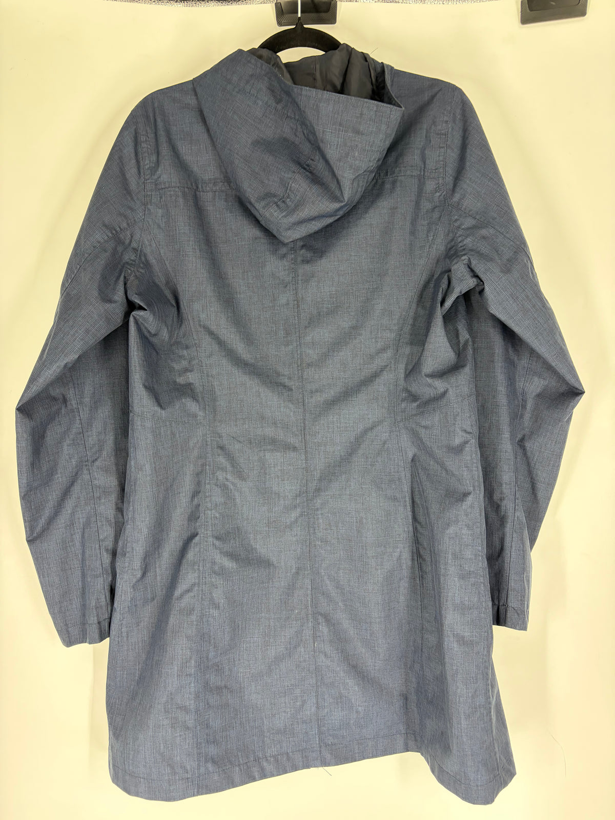 Blue Eddie Bauer Long Rain Jacket, M