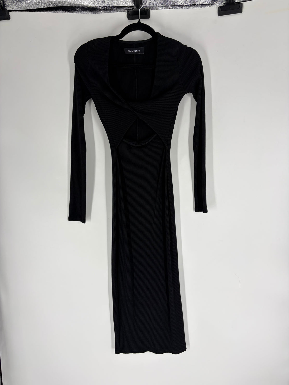 Black Reformation Twist Front Maxi, S