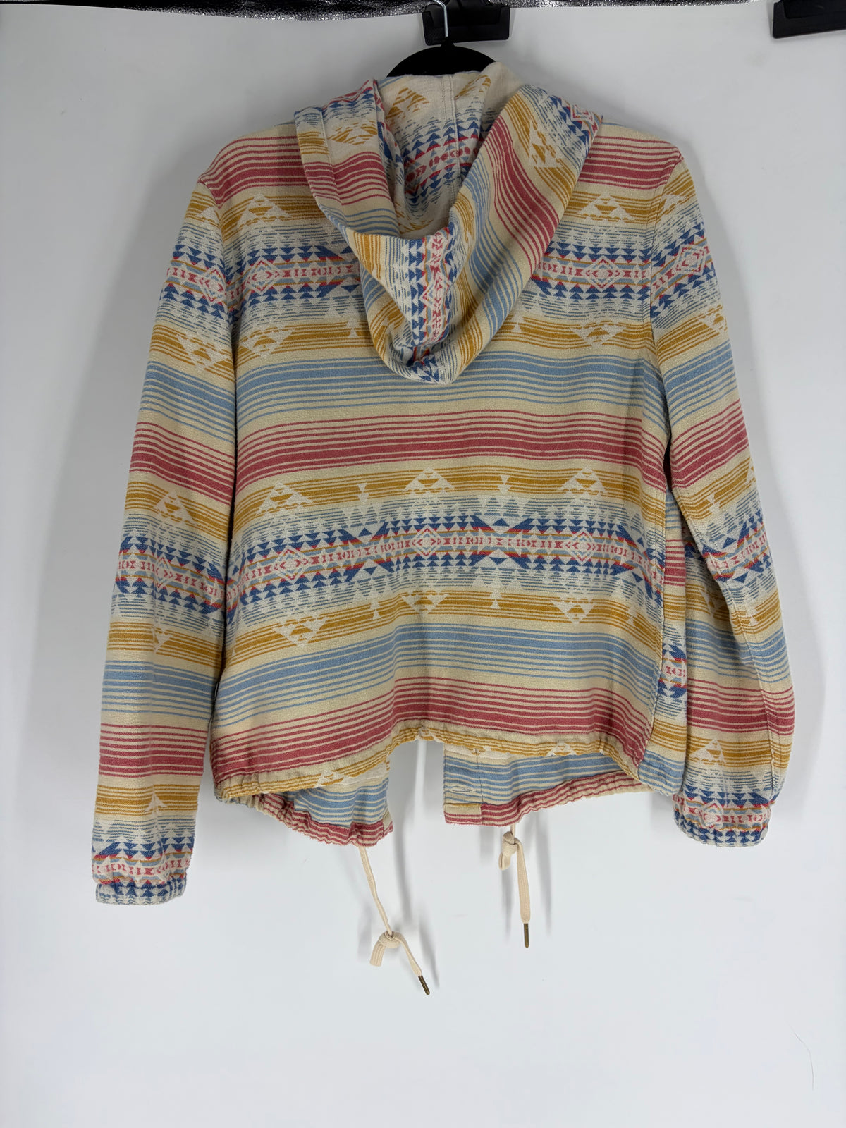 Multi Pendleton Flannel Hoodie, M