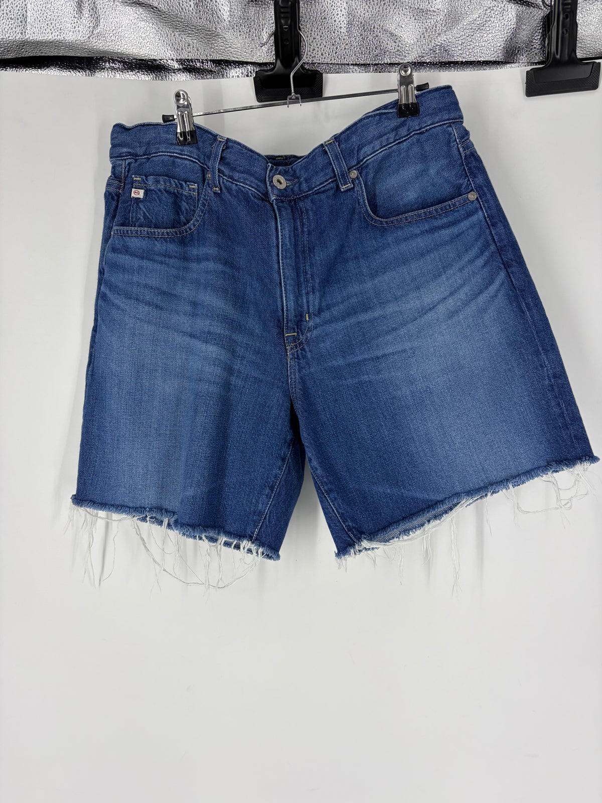 Blue AG Denim ex-boyfriend bermuda, 31