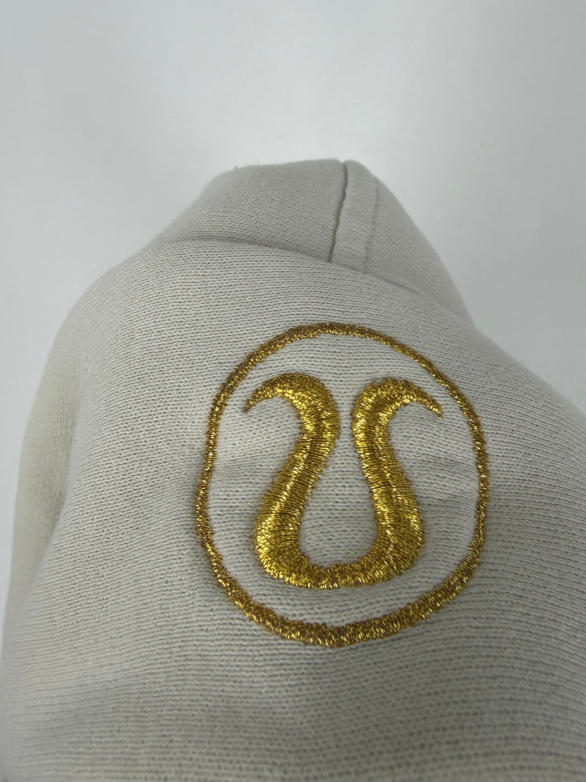 Cream Lululemon Scuba Hoodie, M/L