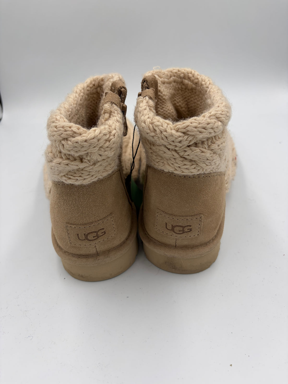 beige Ugg knit boot, 38