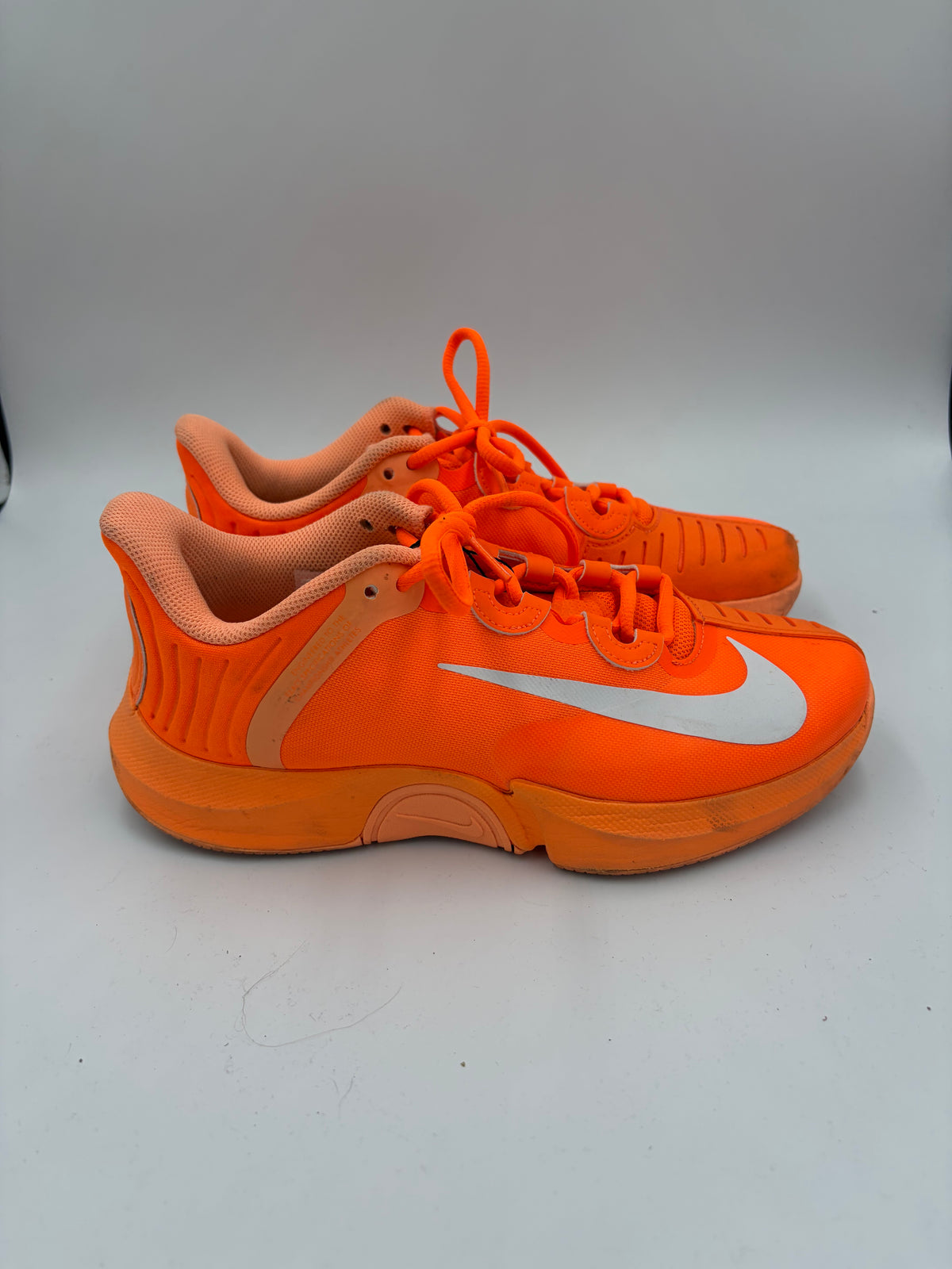Orange Nike  Neon Sneakers, 8