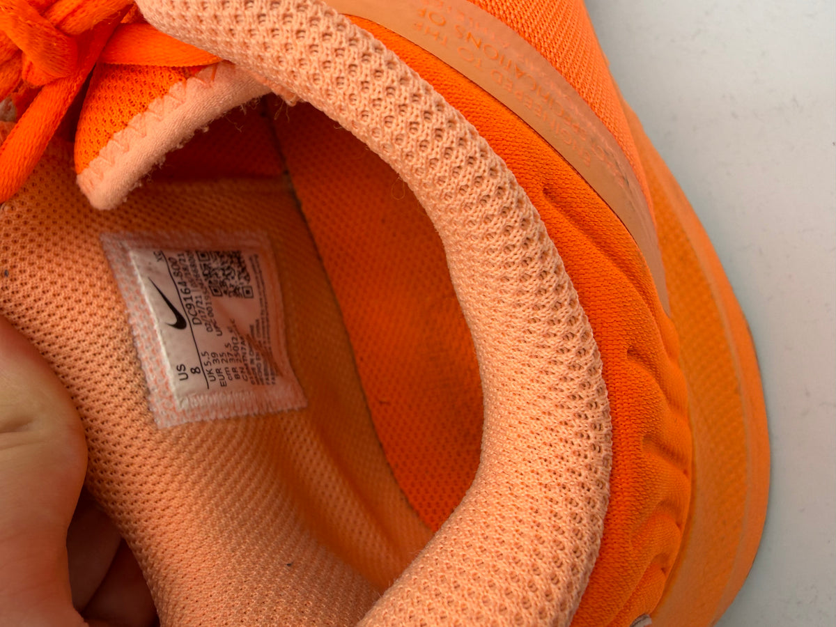Orange Nike  Neon Sneakers, 8