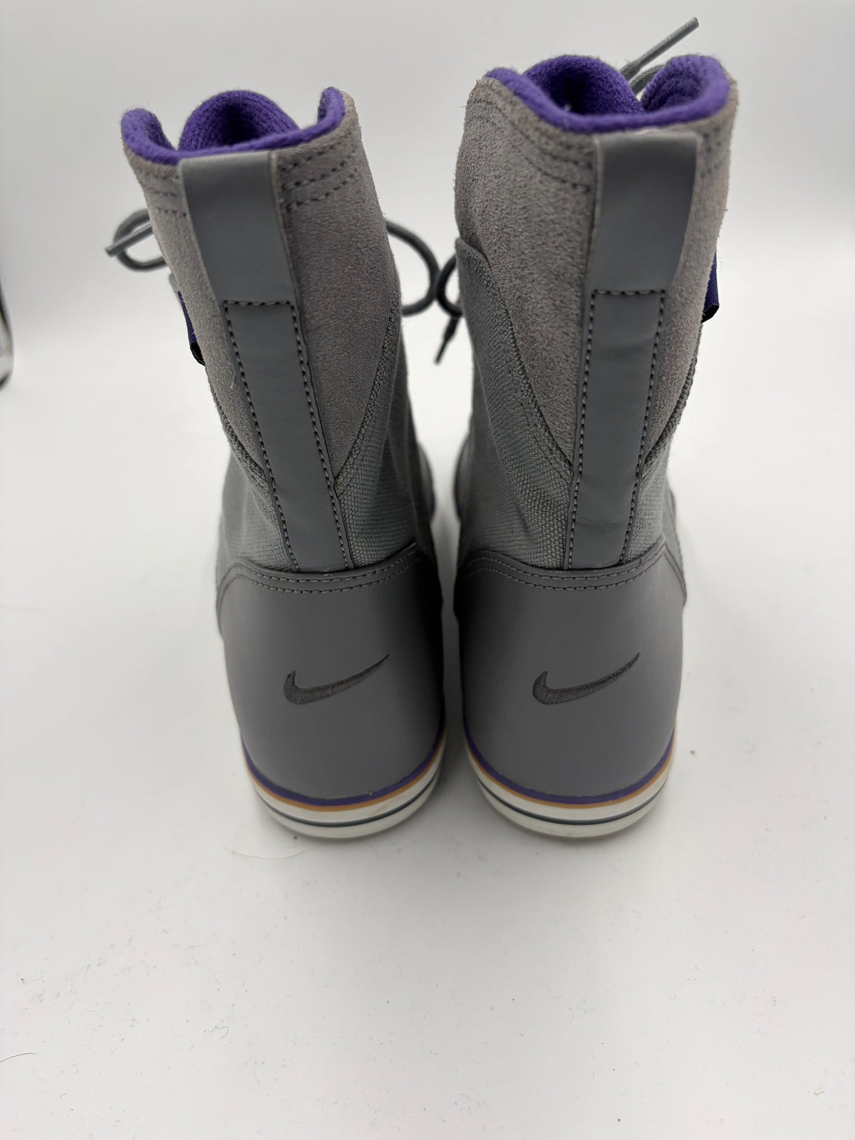 Gray Nike Tall Sneakers, 7