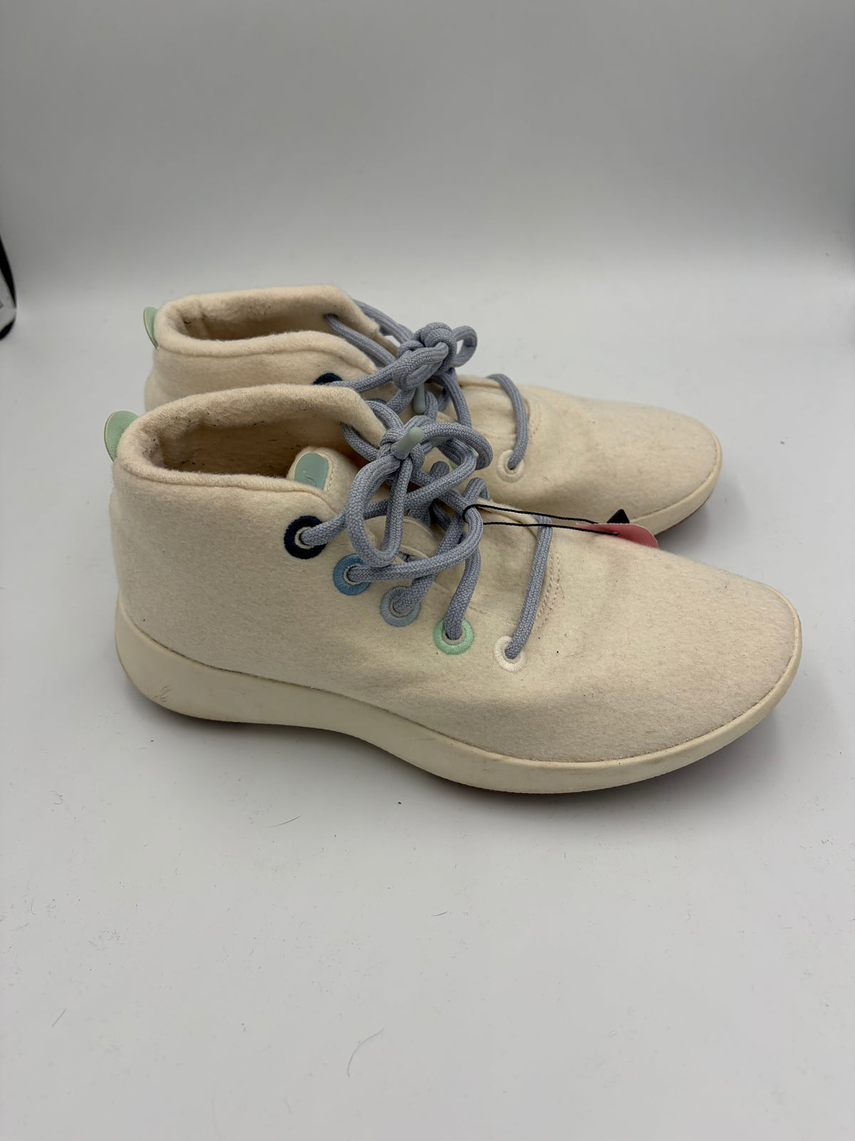 Cream allbirds high top sneakers, 9