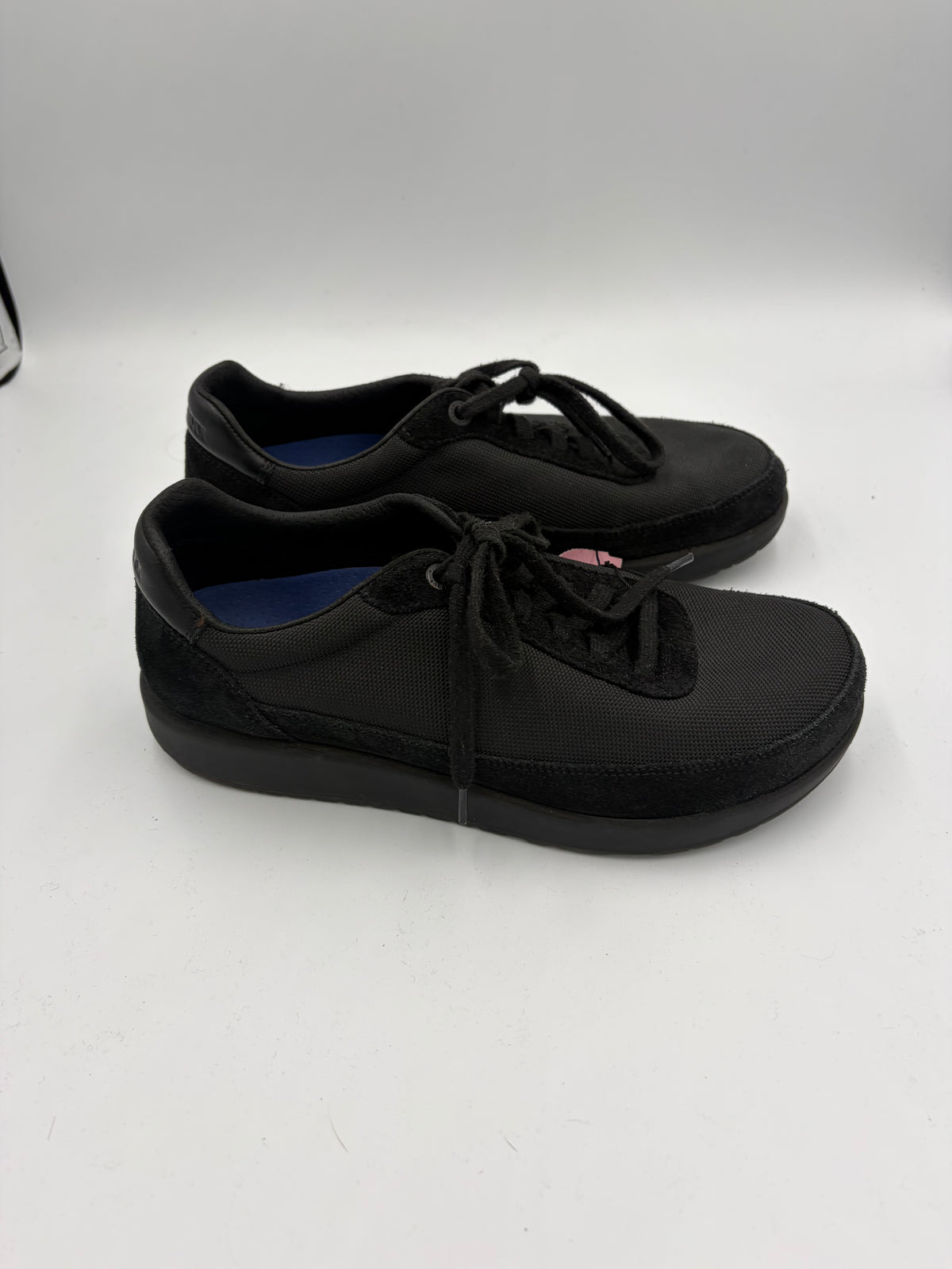 Black Birkenstock sneakers, 39